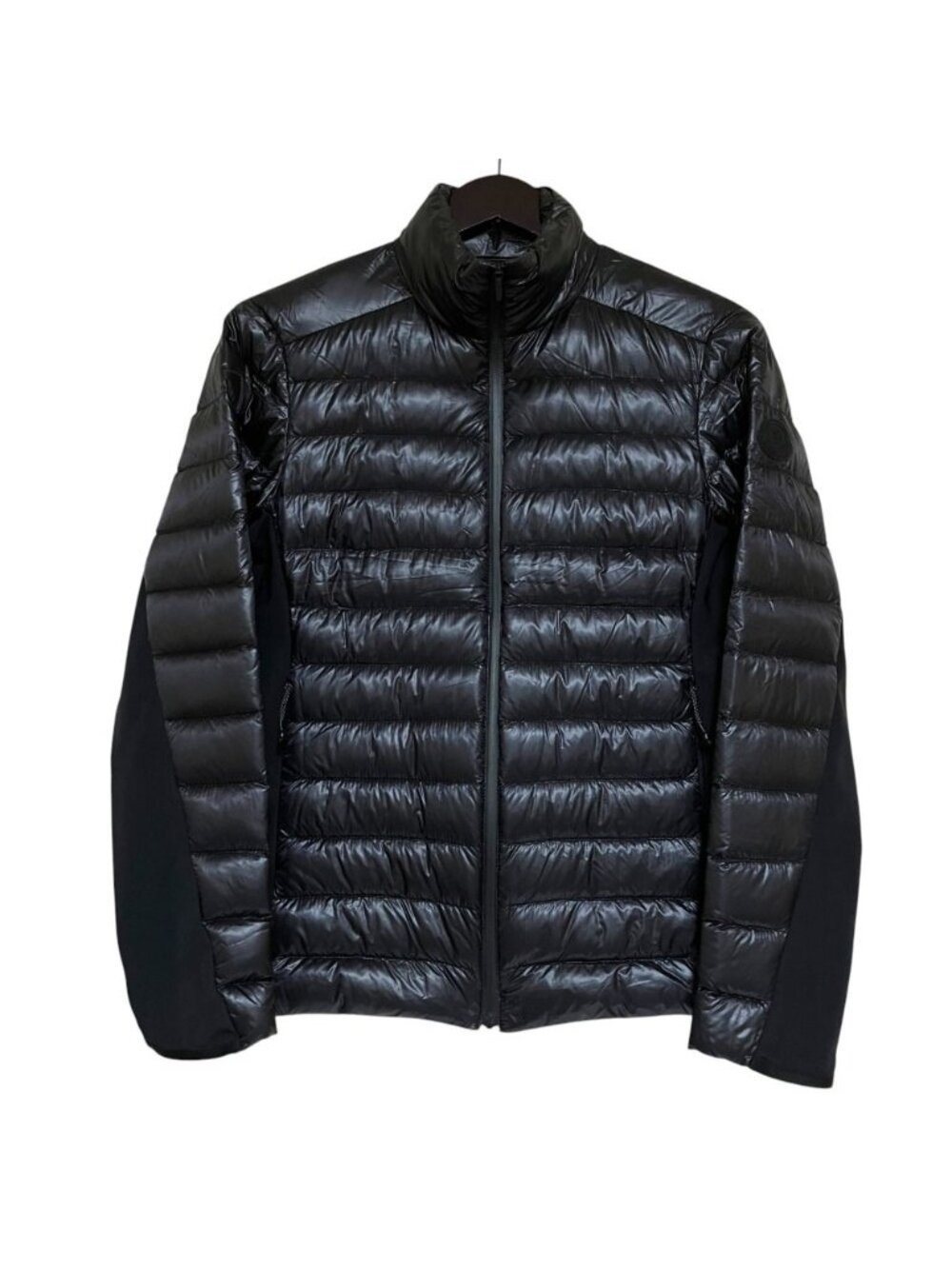 Moncler Nadir Zip Up Nylon Down Jacket Black
